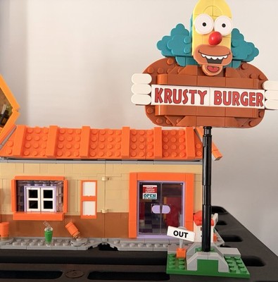Lego Icons The Simpsons: Krusty Burger (10352) AS-IS