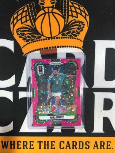 2026 Panini Prizm Fifa World Cup RAUL JIMENEZ Pink Disco /199 #284