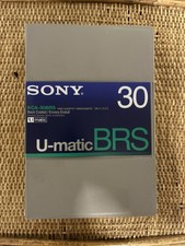 SONY KCA-30BRS Back Coated Video Cassette U-Matic FREE SHIPPING