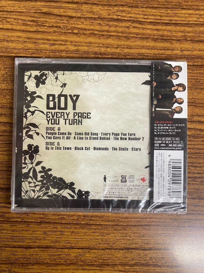 Rumored Boy Cd image 2