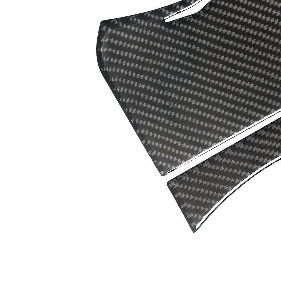 Storage Panel Trim Cover 2X 2008-UP Carbon Fiber Sticker For CADILLAC CTS SPORT - Изображение 3 из 4