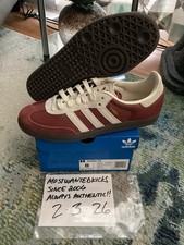 DS 2024 Adidas Samba OG Preloved Ruby Cream White Gum Men  s Sz 8