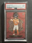 2024 Panini Mosaic Bo Nix No Huddle Pink /20 Rookie #312 PSA 9 Denver Broncos RC