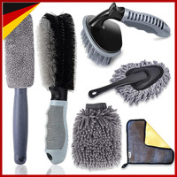 FelgenbüRsten Set 6Er Alufelgen ReinigungsbüRste Waschhandschuh