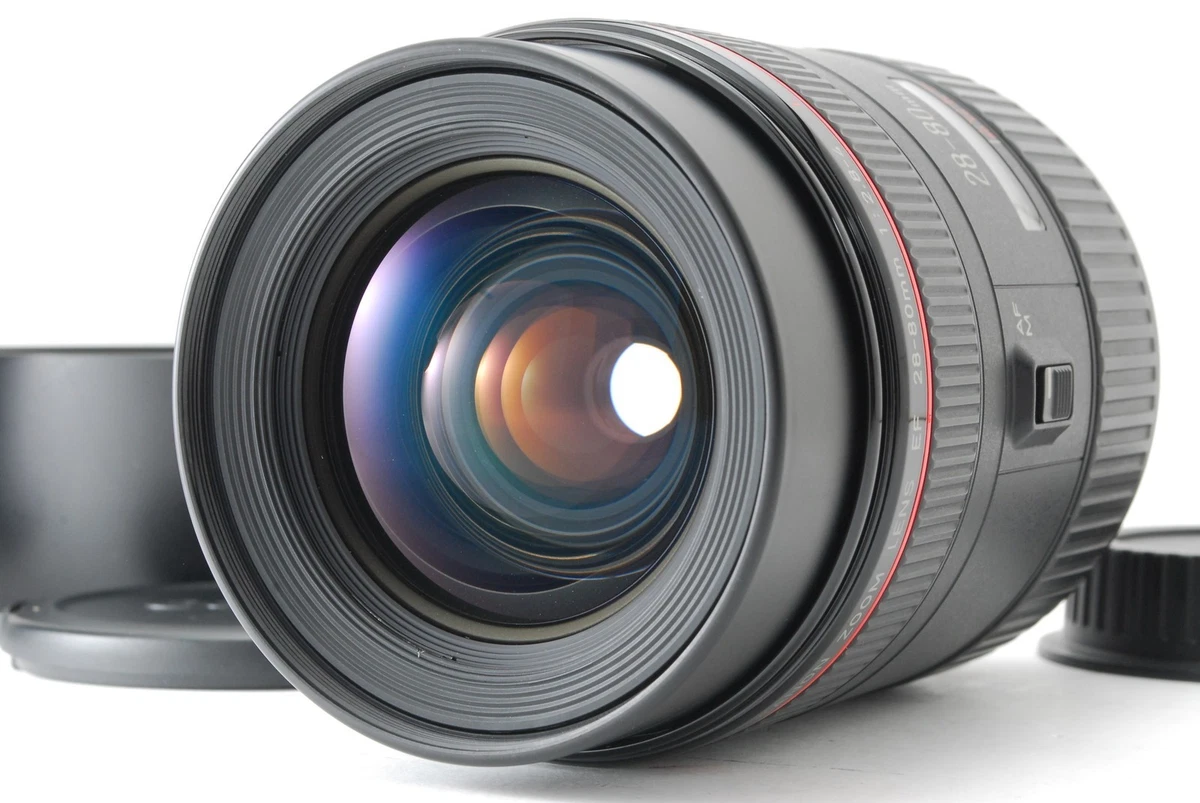Canon EF Camera Lenses 28-80mm Focal f/2.8-4 Maximum Aperture for