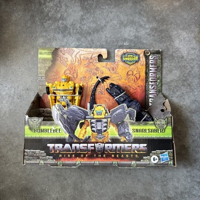Transformers: Rise of the Beasts | Beast Combiners 2-Pack Bumblebee & Snarlsaber