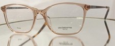 LIZ CLAIBORNE L467 SD9 Eyeglasses BEIGE CRYTAL New Plastic 51-17-135 Petite