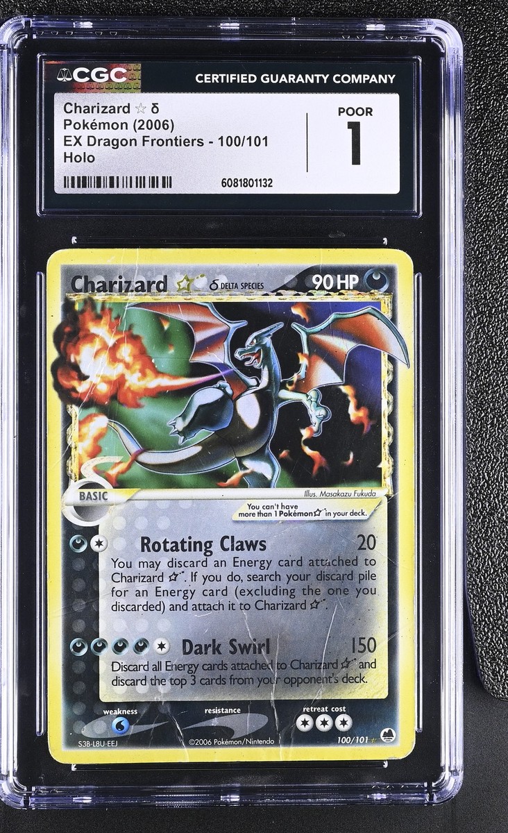 Charizard Star (Delta Species) 100/101 Dragon Frontiers Holo
