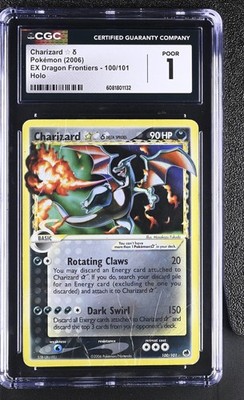 Charizard Star (Delta Species) 100/101 Dragon Frontiers Holo