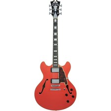 D'Angelico Premier Dc Fiesta Red Electric Guitar No.YG1511