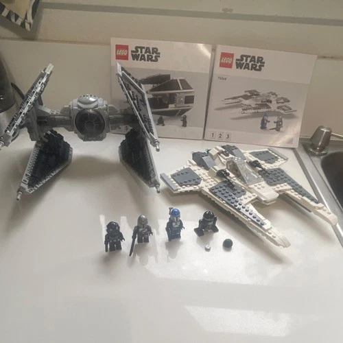 LEGO Star Wars 75348 Fang Fighter vs TIE Interceptor with figures