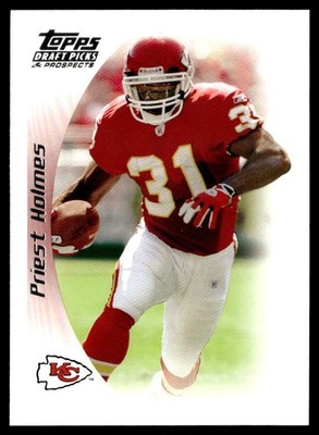 2005 Topps Draft Picks & Prospects Priest Holmes Kansas City Chiefs #32
