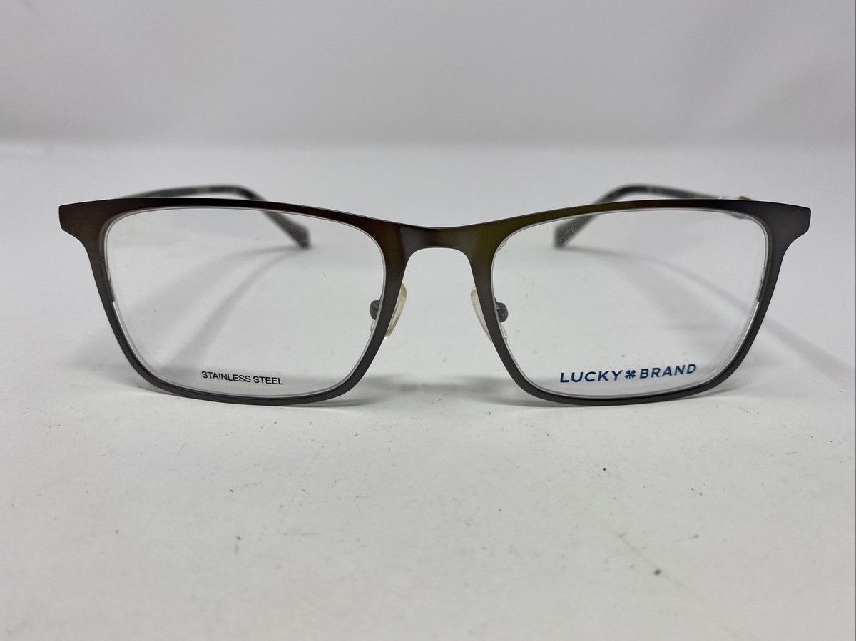 Lucky Brand D308 GREY 54-19-145 Gray Full Rim Metal Eyeglasses