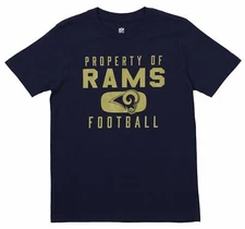 Outerstuff NFL Youth Los Angeles Rams "Our Property" Short Sleeve Tee