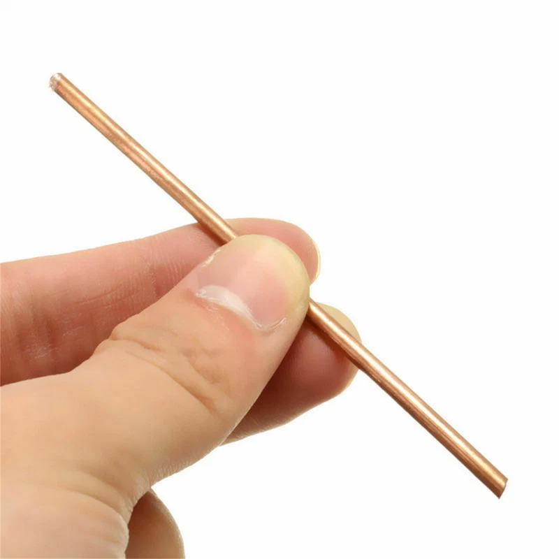 1-10 pezzi Dia 3-30 mm T2 rame rosso asta rotonda barra solidi tornio barra utensile da taglio - Immagine 3 di 4