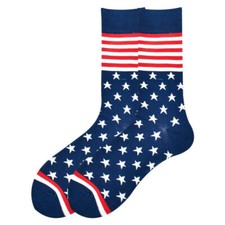 Patriotic USA Freedom Sport socks, American Flag, 2 Pairs