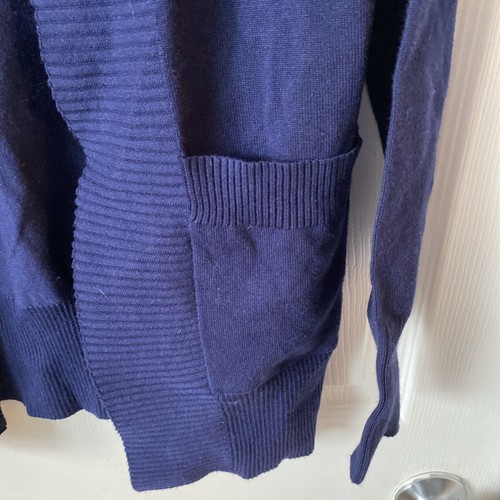 Redhotype Cardigan Women’s Small NWT Navy Blue Open Front Pockets Light - Picture 5 of 9