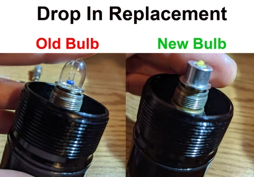 For MAGLITE Super Bright LED Upgrade Bulb Drop In Replacement 2 3 4 5 6 Cell C/D - Picture 3 of 17