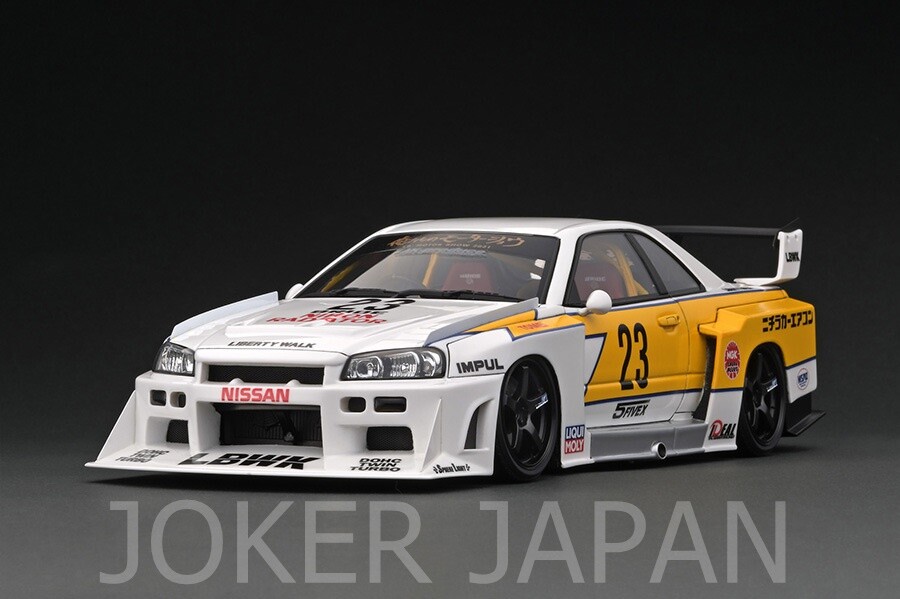 Ignition Model IG2704 1/18 LB-ER34 Super Silhouette SKYLINE