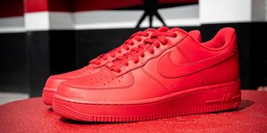 air force 1 triple red