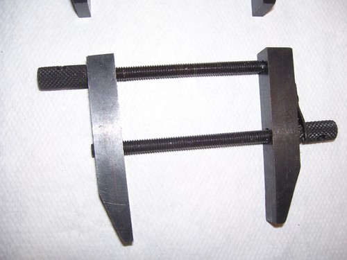 Parallel Clamps, (2) Machinist / Tool Maker Parallel Clamps, Open to 2-1/4 & 3" - Picture 3 of 4