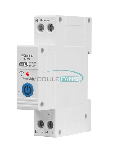 Tuya WIFI Smart Circuit Breaker On-Off Timer Switch Circuit Breaker AC220V 63A - Picture 14 of 15