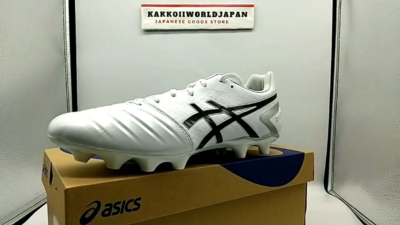 ASICS Soccer Cleats Shoes DS LIGHT WIDE WHITE / BLACK 1103A069 100