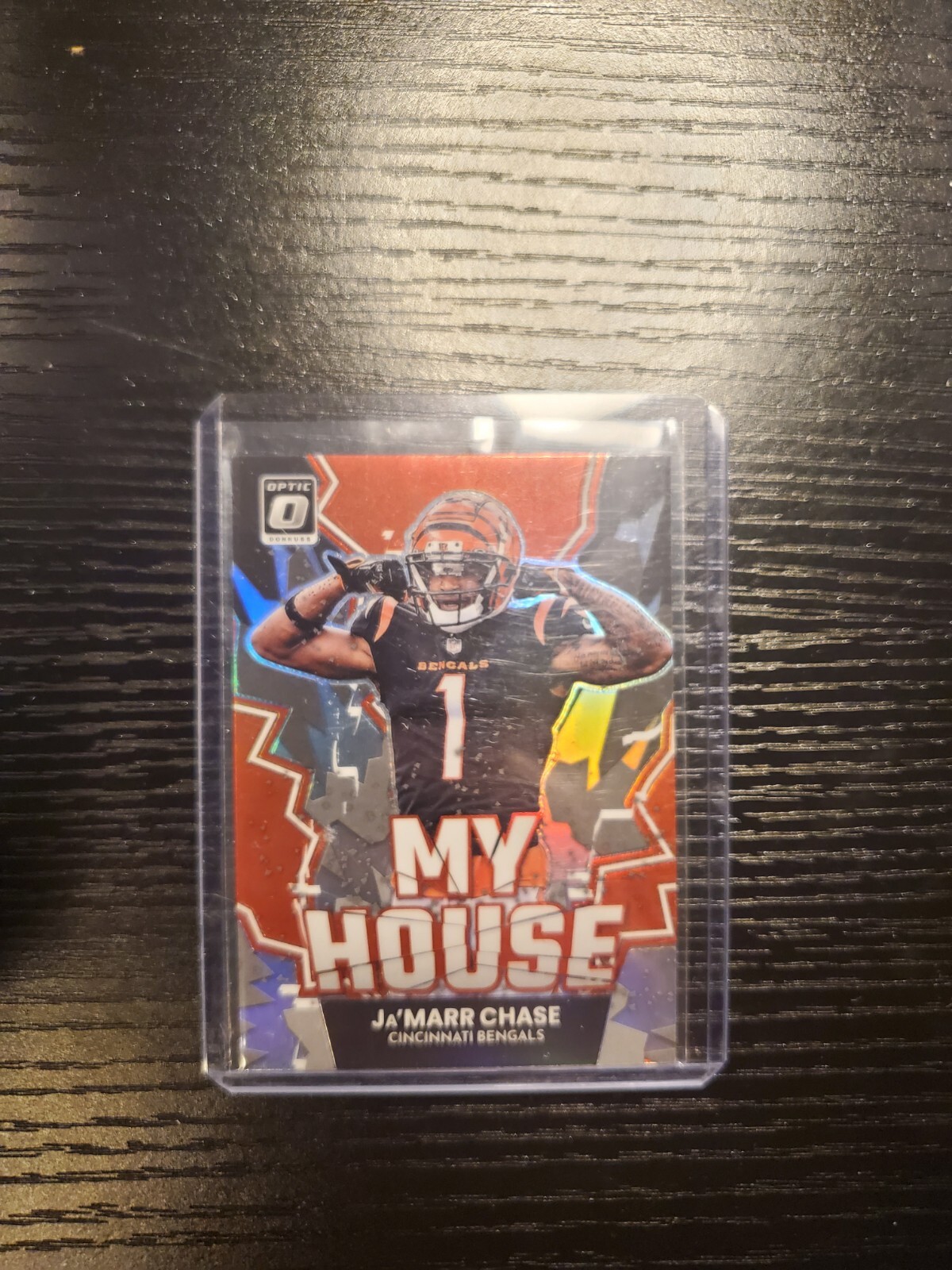 2022 Donruss Optic Ja'Marr Chase My House Silver Prizm Jamarr #MH-13 Bengals