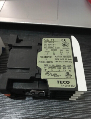 TECO CU-11  220V  Ac contactor New  #T4