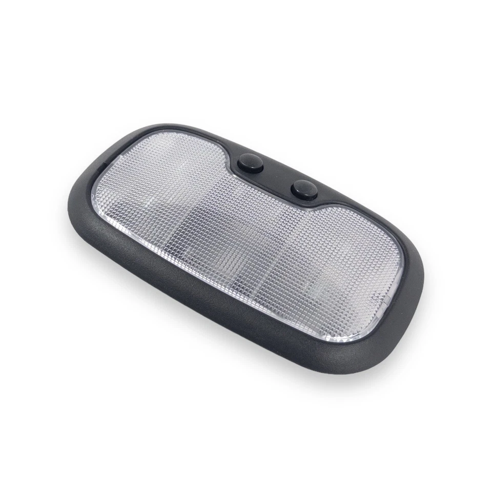 Chrysler Jeep Dodge 2003-2024 negro cúpula delantera techo mapa luz Foto 2 de 4