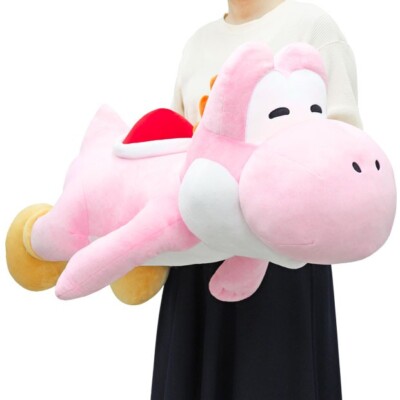 USJ Pink Yoshi Plüschkissen Super Nintendo World 37 Zoll Universal Studios Japan