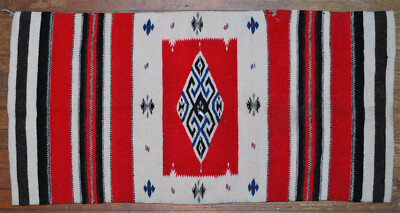 Tapis Kilim Aztèque Vintage en vente sur