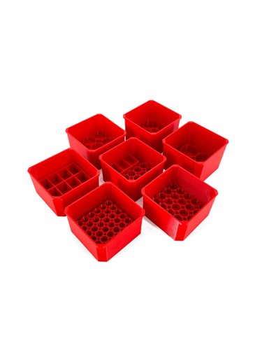 Milwaukee PO Compact Organizer Compatible AA AAA C D 9V BTNSq Battery Insert Bin - Picture 3 of 27