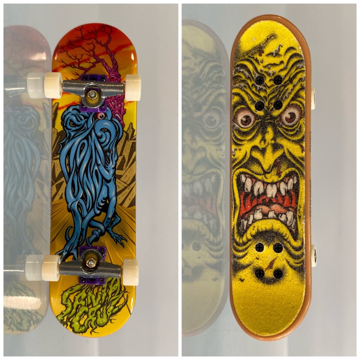 Vintage Tech Deck Tom Knox Santa Cruz Rob Roskopp Griptape