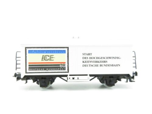 (VAD2347) Märklin H0 AC vagón de carga "Start ICE-Verkehrs 1991", SoMo raro embalaje original - Imagen 1 de 10