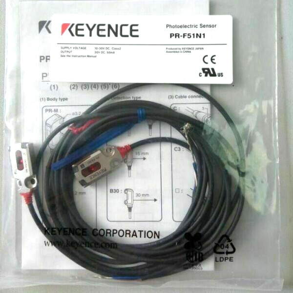 KEYENCE PR-F51N1 Photoelectric Sensor New # | eBay