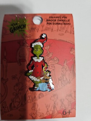 Loungefly Dr. Seuss Grinch Pin How The Grinch Stole Christmas Enamel Pin
