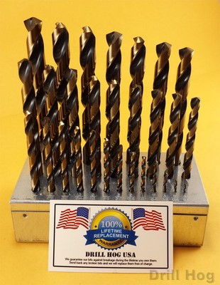 5//64/" Drill Bit 5//64 Twist Bit Molybdenum M7 HSS Drill Hog Lifetime Warranty