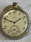 Antique 1924 Elgin 14K Gold Filled Pocket Watch 26860908 12S 15 Jewels *RUNNING*