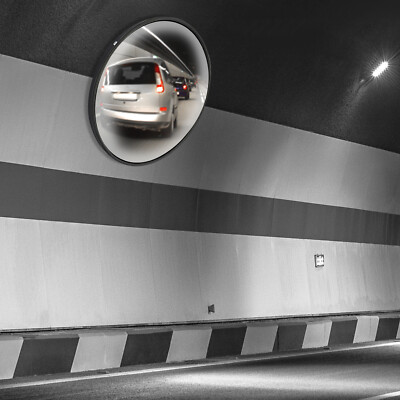 12In Security Convex Corner Mirror Wide Angle Driveway Traffic Safety Blind Spot