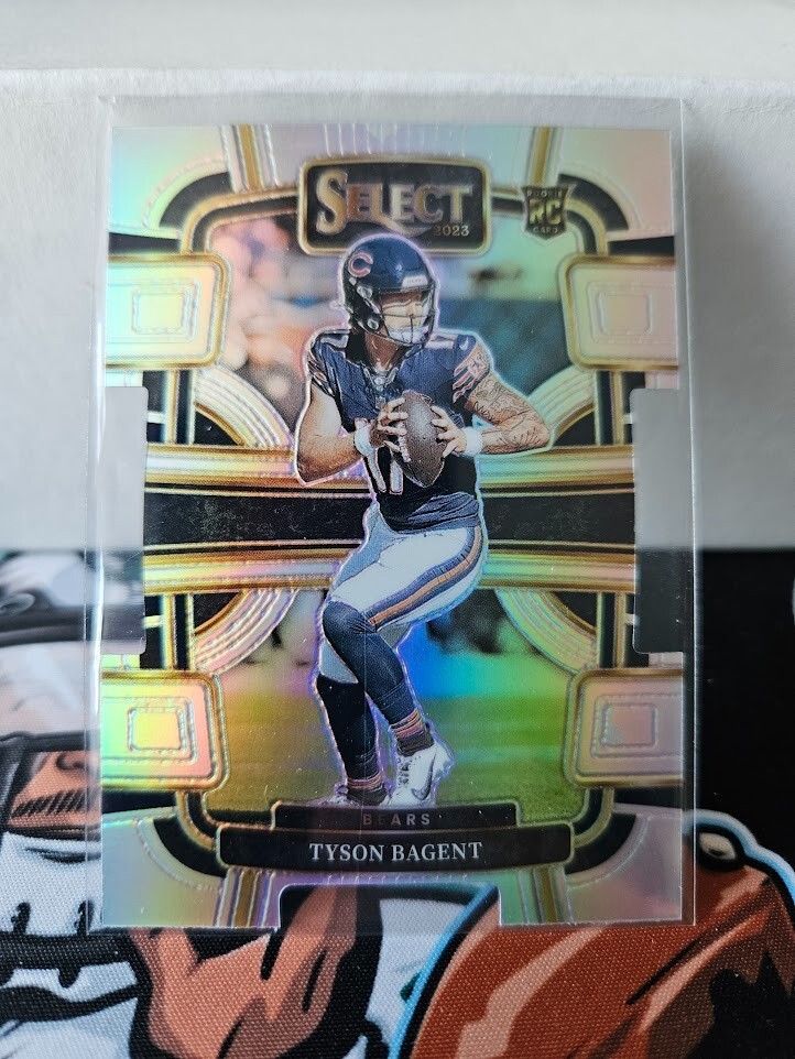 2023 Panini Select Silver Concourse #18 Tyson Bagent (RC) Bears