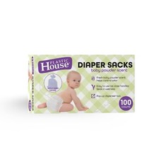 Diaper Bags   Disposable,Leak-Proof, Odor-Blocking, Pleasantly Scented Nappy Bag