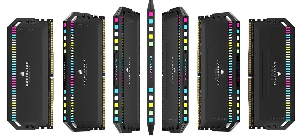 Corsair DOMINATOR PLATINUM RGB 32GB (2x16GB) DDR5 Memory 5600Mhz