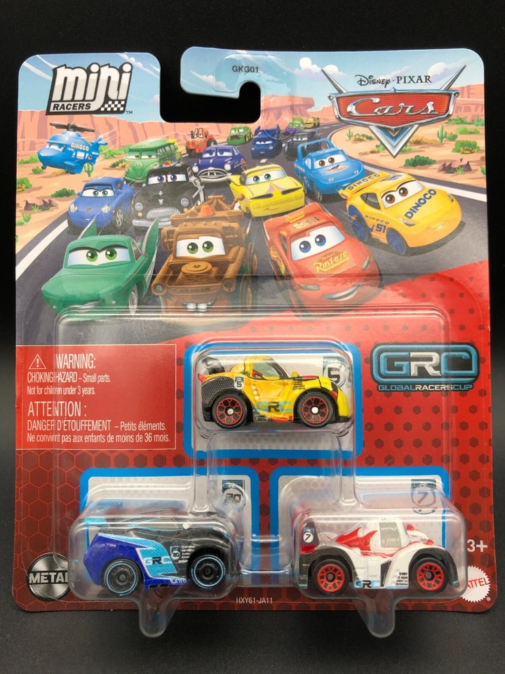 Disney Pixar Cars Mini Racers 3 Pack 2025 *You Pick* Road Radiator ...