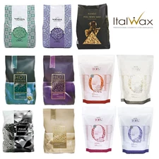 ItalWax Hot Film Hard Beads Wax for Hair Removal 1.65 lbs. Bag [ Choose flavor ]