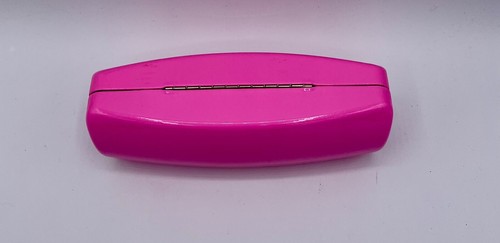 Betsey Johnson Eyeglass Frame Punch Pink Metal 53-15-135 & Case Read Bent Arm - Picture 15 of 19