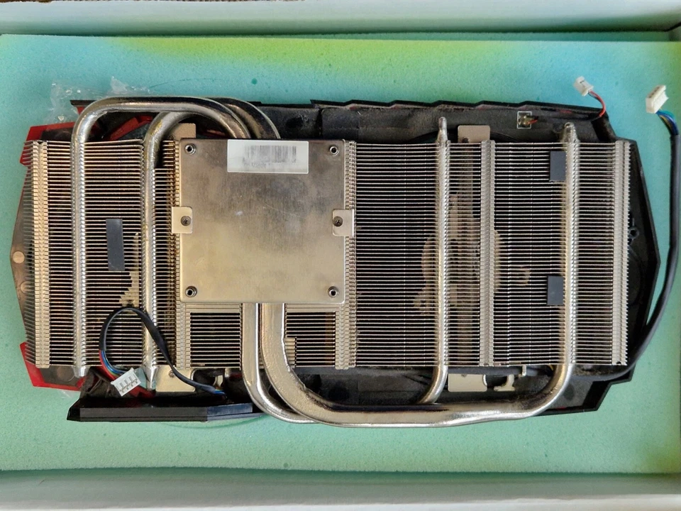 RX 570 gpu graphics card cooler ONLY - Image 2 of 2