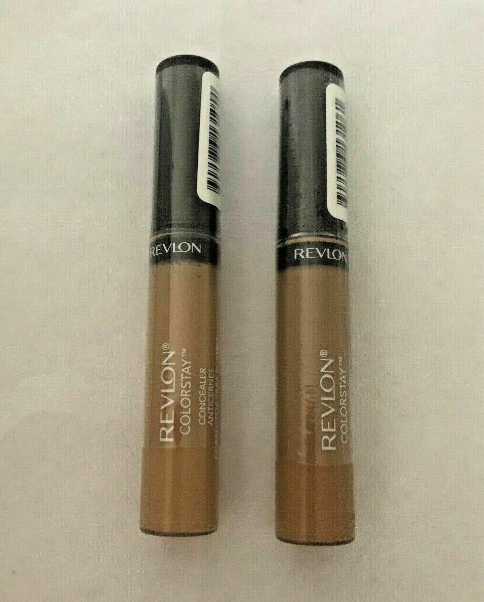 Revlon Colorstay Concealer – 24h Deckkraft, 5-in-1 Multitasking-Stift (2er Pack)