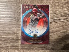 2022 Bowman Inception Ethan Wilson Auto RED /5 Philadelphia Phillies Prospect