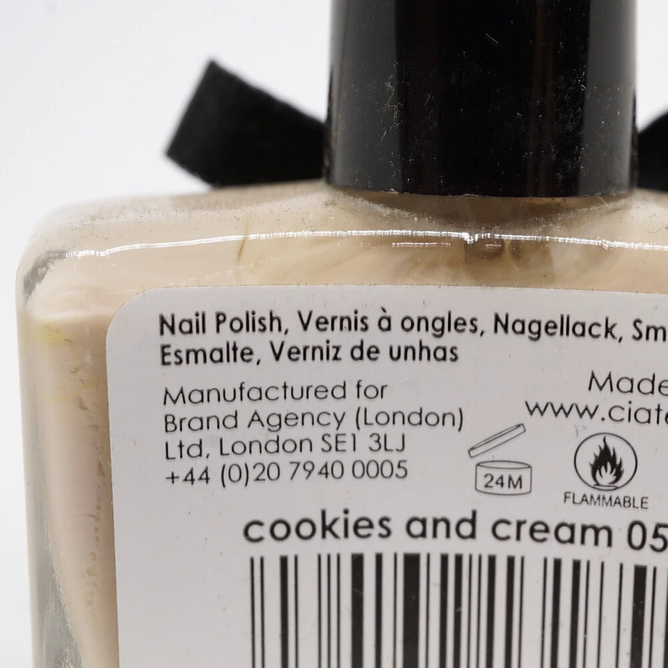 CIATE LONDON - ESMALTE DE UÑAS - GALLETAS Y CREMA (GRIS CLARO NUDE) Foto 2 de 2